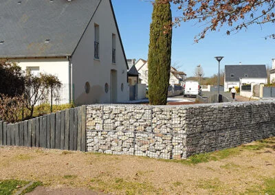 clôture en pierre